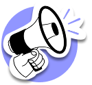 TOEFL Illustration - Megaphone